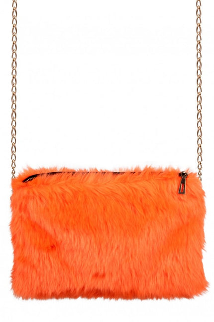 Sac peluche orange