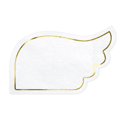 Serviettes de table Ailes 16cm 20pcs