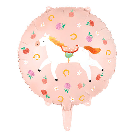 Ballon à l'hélium vide pour chevaux 45cm