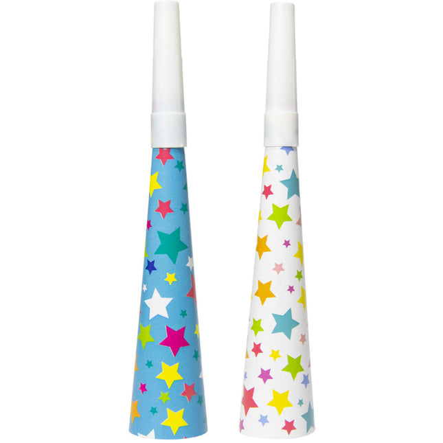 Cornes de fête 19cm 6pcs