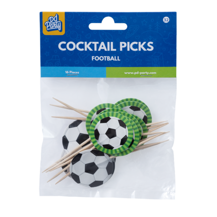 Bâtons de cocktail pour le football