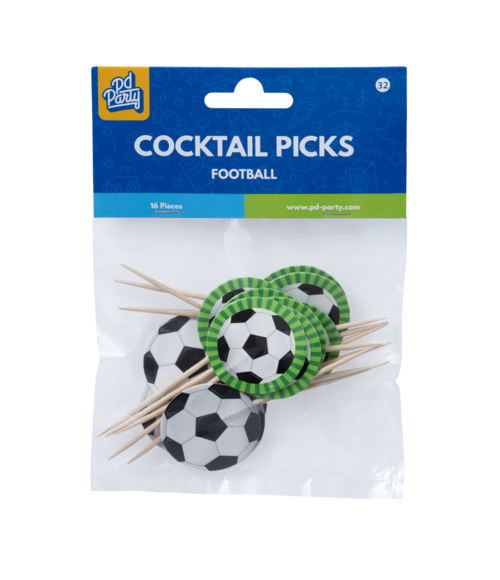 Bâtons de cocktail pour le football