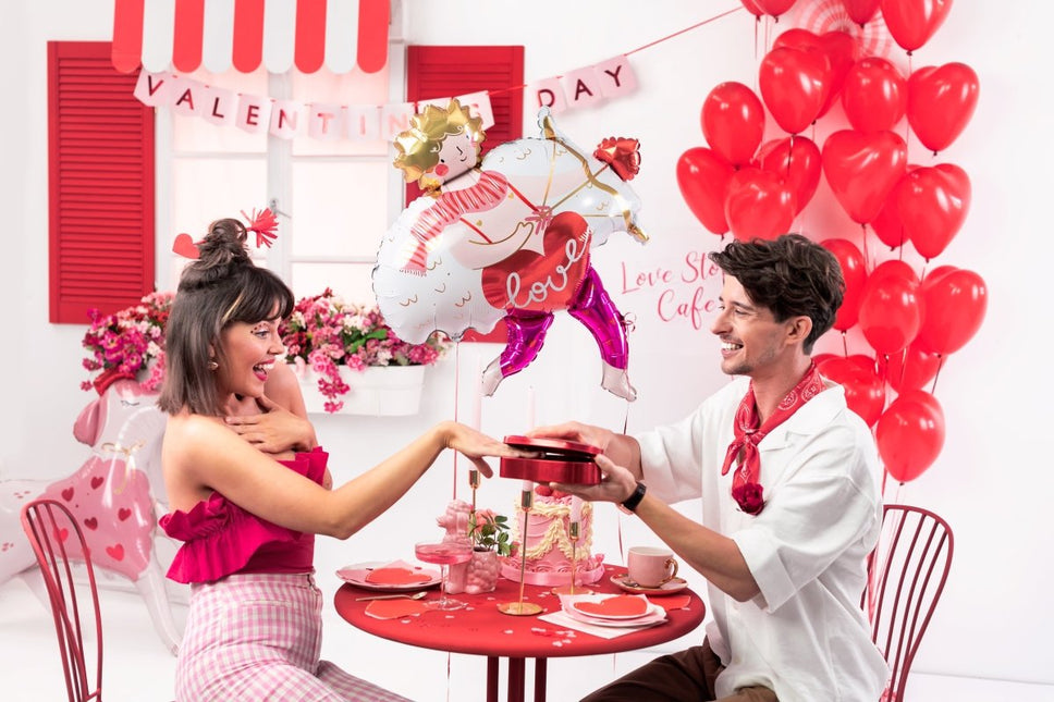 Cupido Helium Ballon Leeg 99cm van Partydeco koop je bij Partywinkel