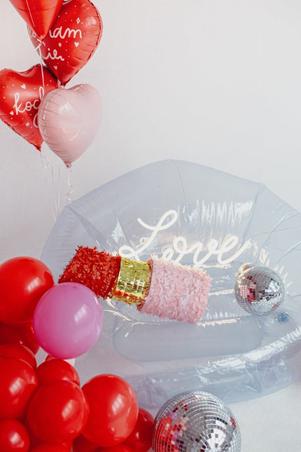 Hart Helium Ballon Kocham Cię Leeg 45cm van Partydeco koop je bij Partywinkel