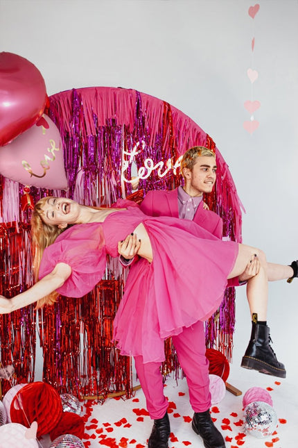 Hart Helium Ballon Love 66cm van Partydeco koop je bij Partywinkel