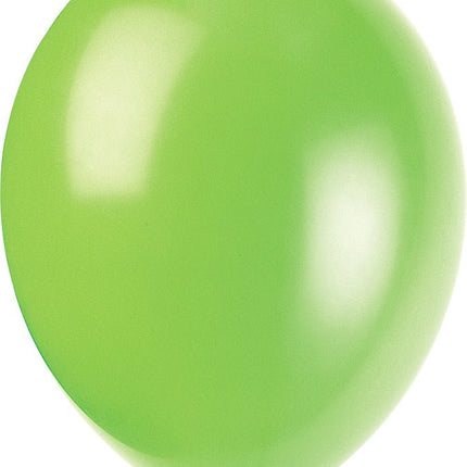 Gekleurde Ballonnen Pastel Glans 30cm 10st van Unique koop je bij Partywinkel