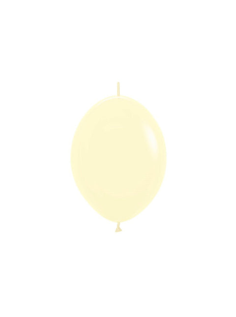 Gele Ballonnen Pastel 15cm 50st van Sempertex koop je bij Partywinkel