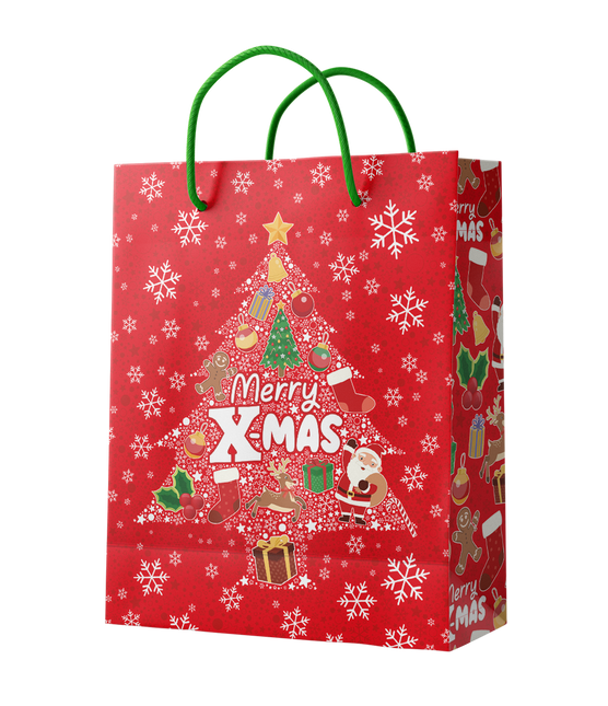 Sac cadeau L - Noël