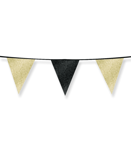 Grijze Slinger Glitter 6m van Paper Dreams koop je bij Partywinkel