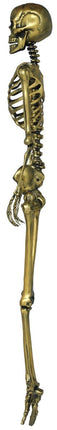 Halloween Goud Skelet 1,6m van Fiestas Guirca koop je bij Partywinkel