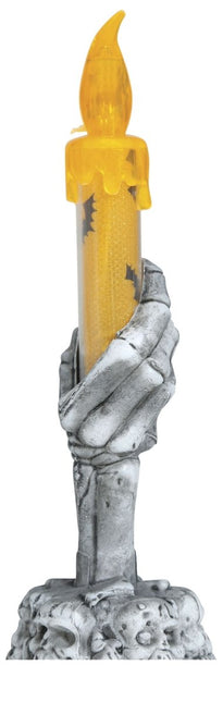 Halloween Kandelaar Met Led Kaars 15cm van Fiestas Guirca koop je bij Partywinkel