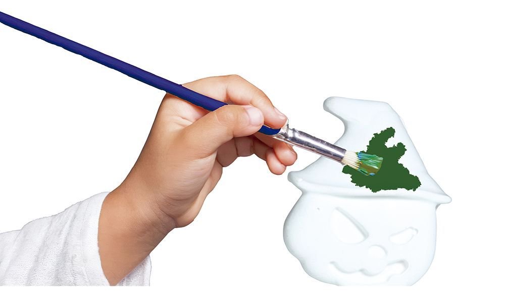 Halloween Knutselset Pompoen Heks van Fiestas Guirca koop je bij Partywinkel