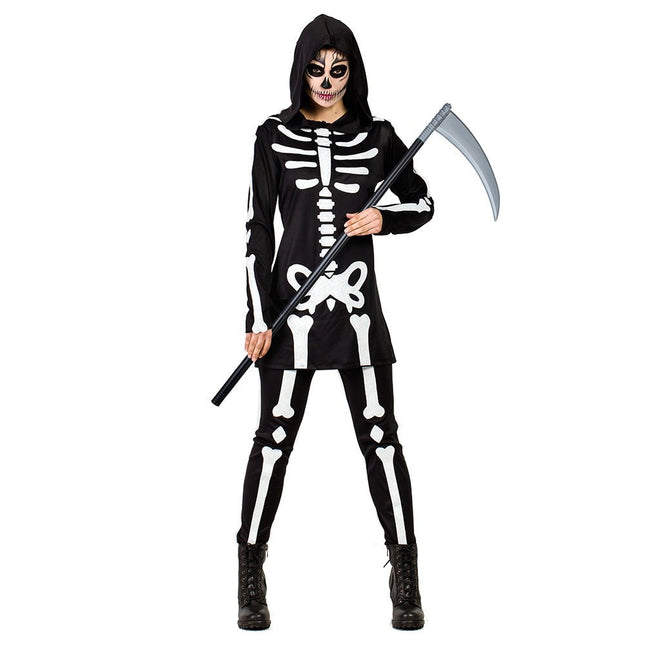Halloween Kostuum Dames Skelet van Boland koop je bij Partywinkel