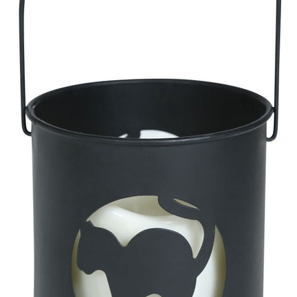 Halloween Lantaarn Kat 10cm van Fiestas Guirca koop je bij Partywinkel