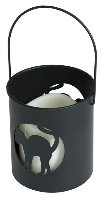 Halloween Lantaarn Kat 10cm van Fiestas Guirca koop je bij Partywinkel