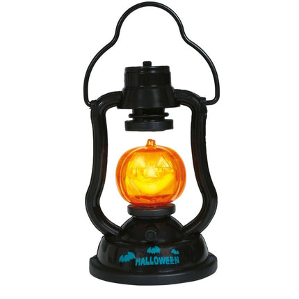 Halloween Lantaarn Pompoen 15cm van Fiestas Guirca koop je bij Partywinkel