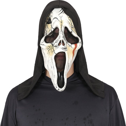 Halloween Masker Killer Met Kep van Fiestas Guirca koop je bij Partywinkel