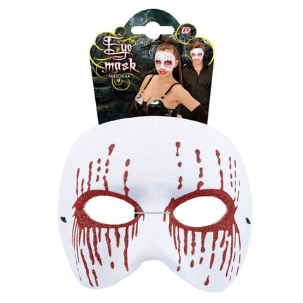 Halloween Masker Wit Psychopaat van Widmann koop je bij Partywinkel