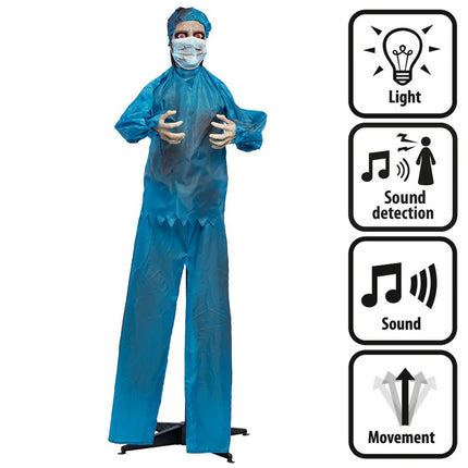 Halloween Pop Enge Doctor 1,7m van Boland koop je bij Partywinkel