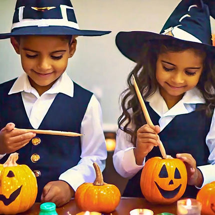 Halloween Schilderset Pompoen 18cm van Fiestas Guirca koop je bij Partywinkel