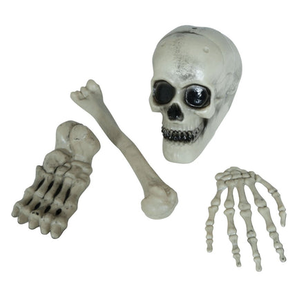 Halloween Skelet 4 delig van Fiestas Guirca koop je bij Partywinkel