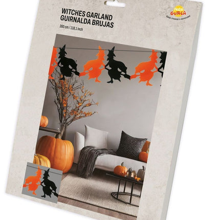 Halloween Slinger Heksen 3m van Fiestas Guirca koop je bij Partywinkel