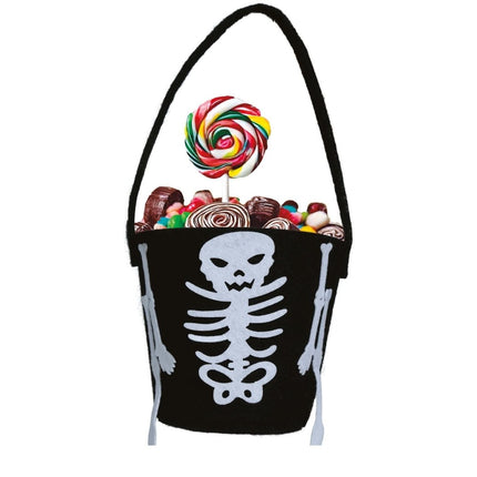 Halloween Snoepbakje Skelet 12cm van Fiestas Guirca koop je bij Partywinkel