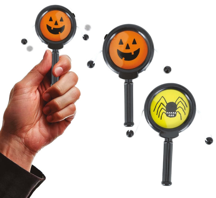 Halloween Uitdeelcadeautjes Rammelaar 5cm 2st van Fiestas Guirca koop je bij Partywinkel