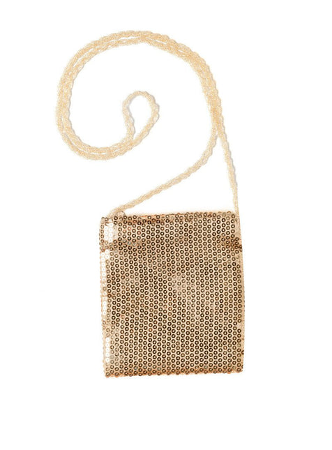 Gouden Handtas Pailletten van Wilbers & Wilbers koop je bij Partywinkel