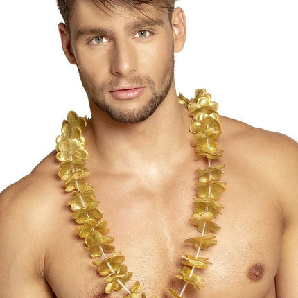 Hawaii Kransen Set Goud 20st van Boland koop je bij Partywinkel