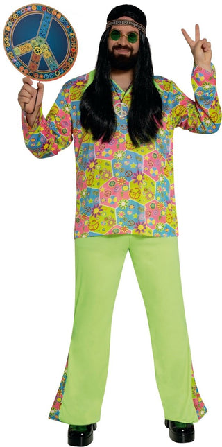 Hippie Kostuum Groen van Fiestas Guirca koop je bij Partywinkel