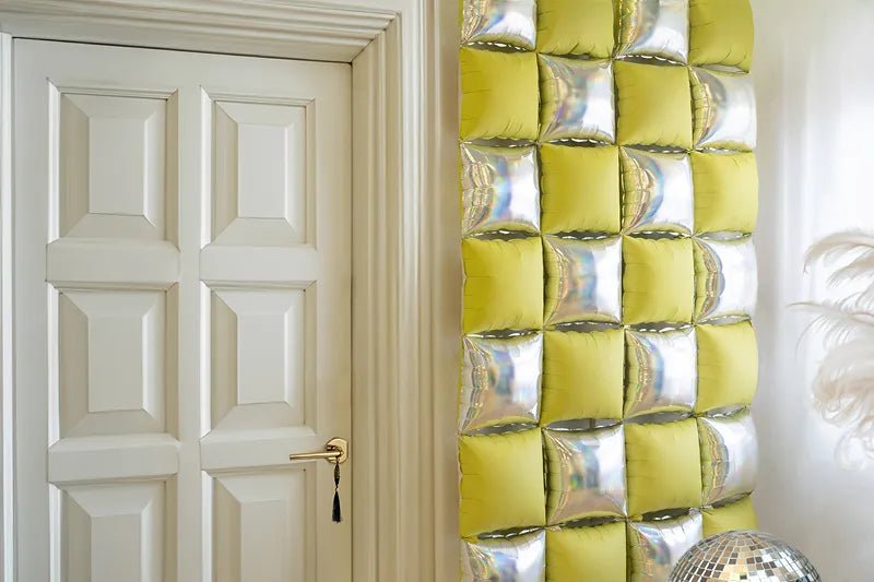 Holografisch Ballon 35cm 4st van Partydeco koop je bij Partywinkel