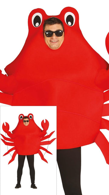 Krab Kostuum Rood Heren van Fiestas Guirca koop je bij Partywinkel