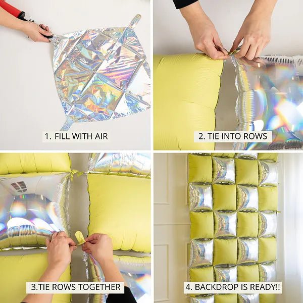 Lichtblauwe Ballon 35cm 4st van Partydeco koop je bij Partywinkel