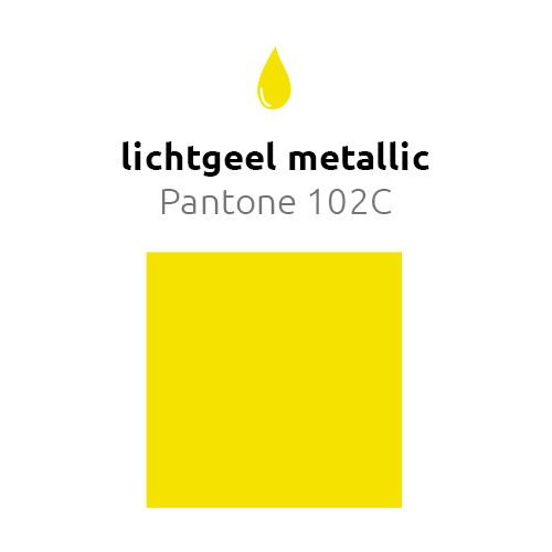 Lichtgele Reuze Ballon XL Metallic 91cm van Balloonia koop je bij Partywinkel