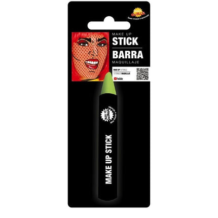 Lichtgroene Schminkstift 18gr van Fiestas Guirca koop je bij Partywinkel