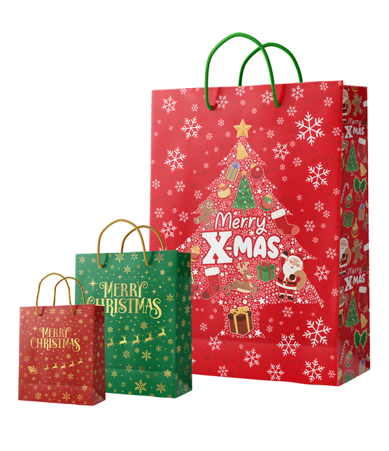 Sac cadeau L - Noël