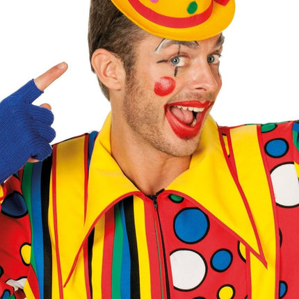 Gele Bolhoed Mini Noppen van Wilbers & Wilbers koop je bij Partywinkel