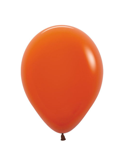 Oranje Ballonnen 23cm 50st van Sempertex koop je bij Partywinkel