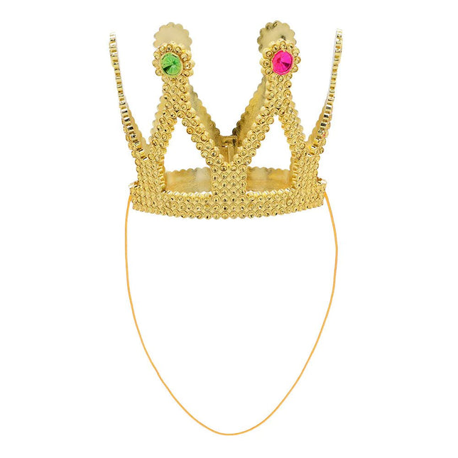 Prinses Kroon Goud Rond van Boland koop je bij Partywinkel