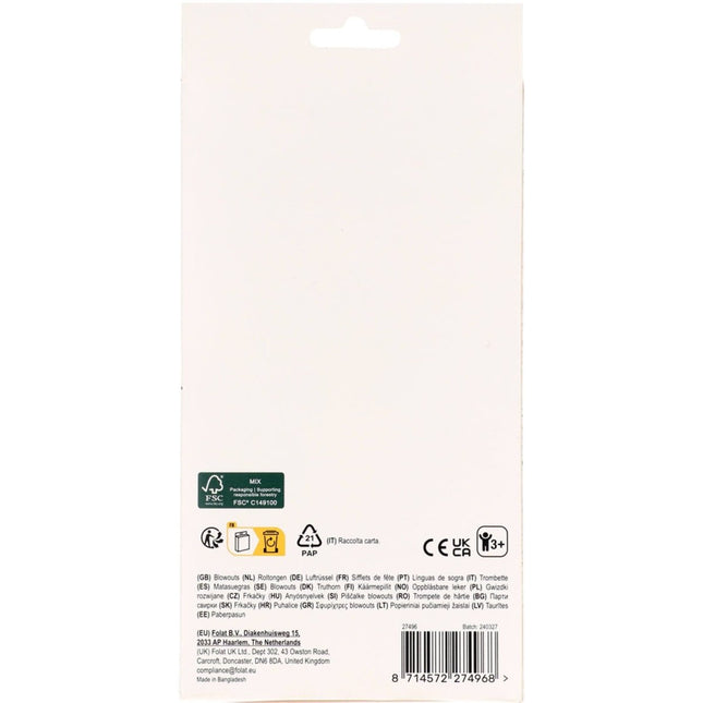 Prinsessen Toeter 6st van Folat koop je bij Partywinkel