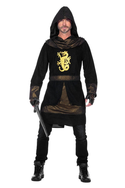 Ridder Shirt Zwart Goud Heren van Wilbers & Wilbers koop je bij Partywinkel