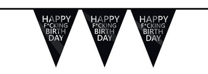 Slingers Happy F*king Birthday 6m van Haza Witbaard koop je bij Partywinkel
