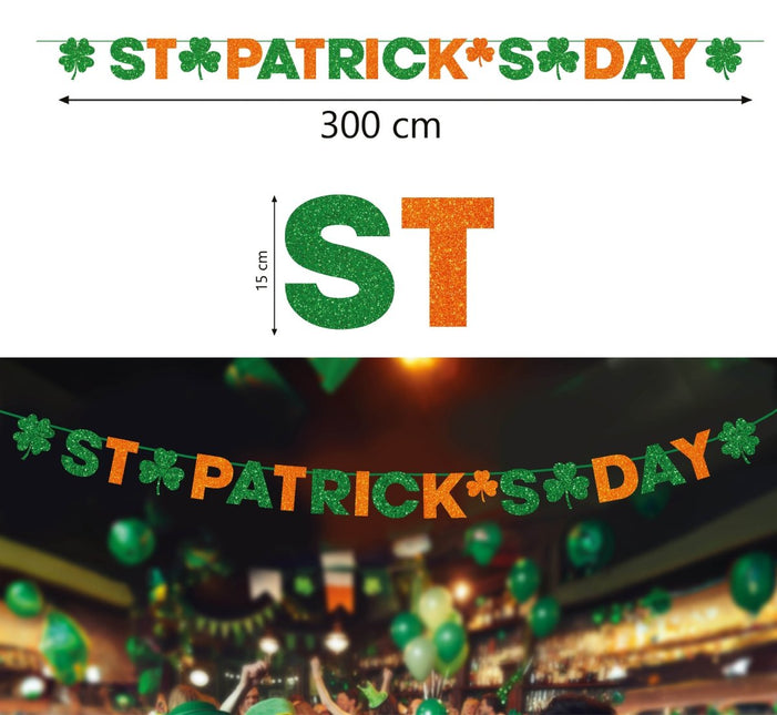 St. patrick Slinger 300 cm van Fiestas Guirca koop je bij Partywinkel