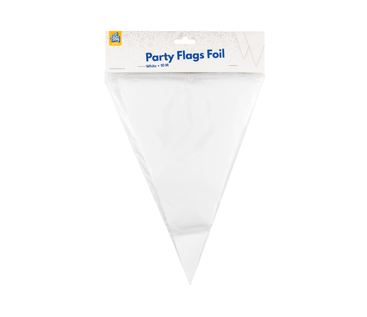 Witte Slinger Metallic 10m van Paper Dreams koop je bij Partywinkel