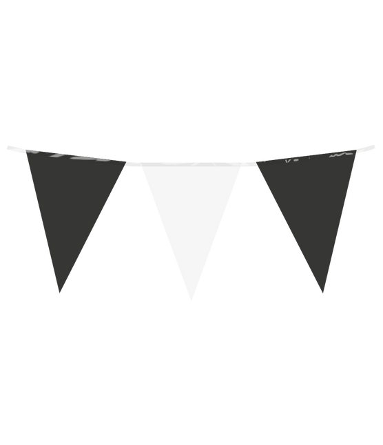 Zwart Witte Slinger 10m van Paper Dreams koop je bij Partywinkel