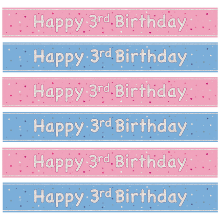 3 Jaar Banners