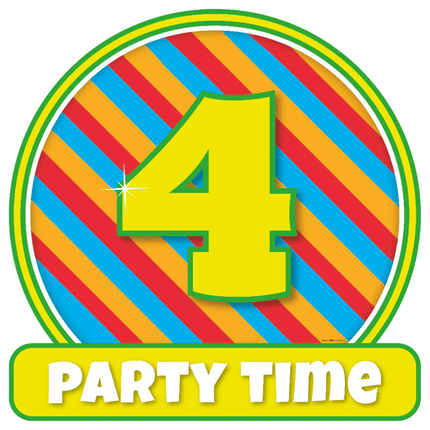 4 Jaar Deurborden - Partywinkel