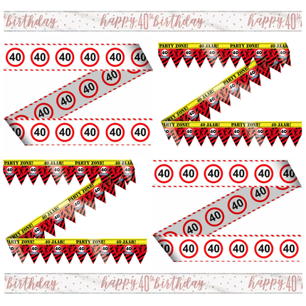 40 Jaar Afzetlinten - Partywinkel