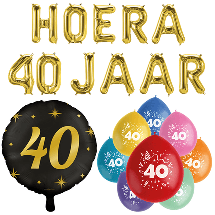 40 Jaar Ballonnen - Partywinkel